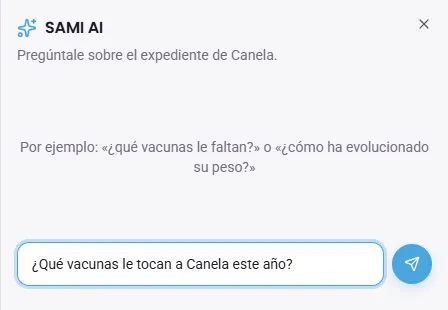 Respuestas y sugerencias contextuales